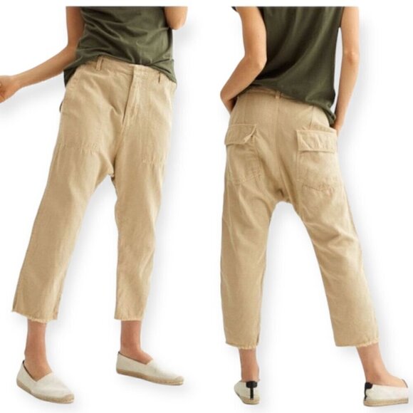 Nili Lotan Luna‎ Pants Size 2,  Sand, beige - Picture 1 of 13